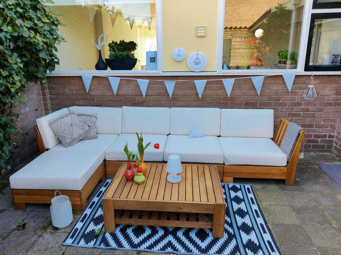 Modulaire houten loungeset van Zonkey – foto 3