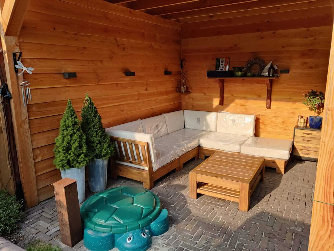 Zonkey loungeset bij een woning – foto 8